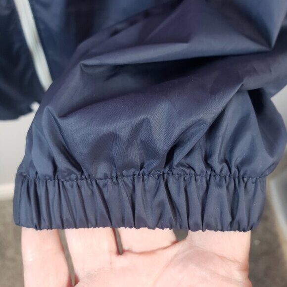 Columbia Womens Red & Blue Long Sleeve Hooded Zip Windbreaker Jackets Large/B33 - Picture 6 of 11